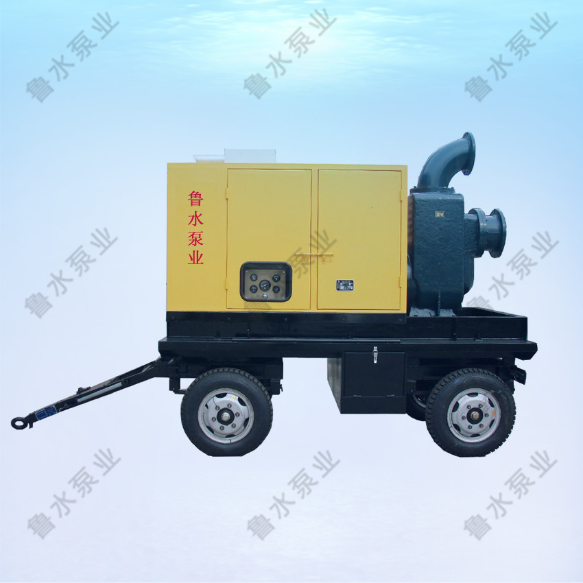 移動式(shì)拖車柴油機(jī)泵車