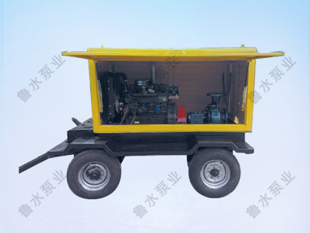 應急搶險發電(dian)機組泵車
