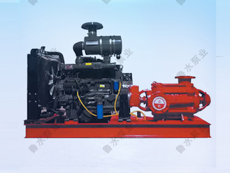 柴油(you)機礦用多級泵